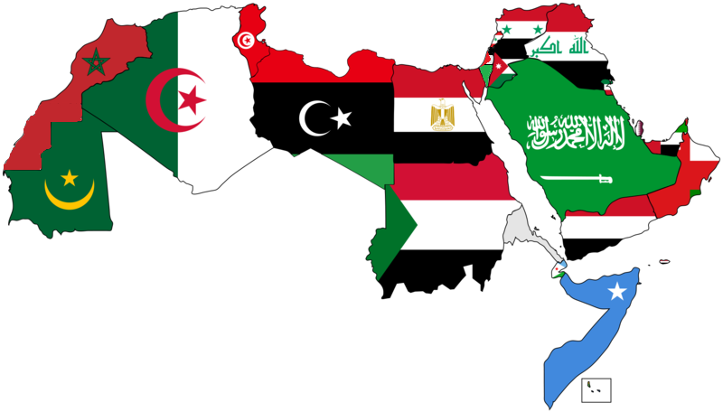 le monde arabe geographie